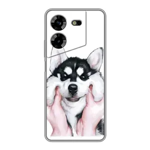 Чохол з Хаскі Tecno POVA 5 (LG7n) - (AlphaPrint)