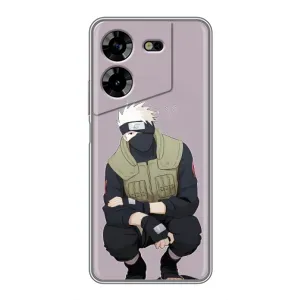 Чехлы Персонажи Аниме Наруто для Tecno POVA 5 (LG7n) (AlphaPrint) (Какаши)