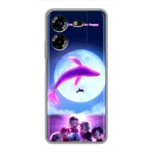 Чехол с принтом «КИТ BTS» для TECNO POVA 5 (LG7n)