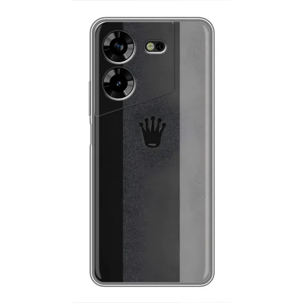 Чехол с принтом «Коронка» для TECNO POVA 5 (LG7n)