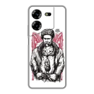 Чехол с принтом «Козак Шевченко» для TECNO POVA 5 (LG7n)
