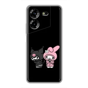 Чохол з кроликом Куромі на Tecno POVA 5 (LG7n) (Куромі і Мелоді)