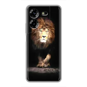 Чехол с принтом «Лев» для TECNO POVA 5 (LG7n)