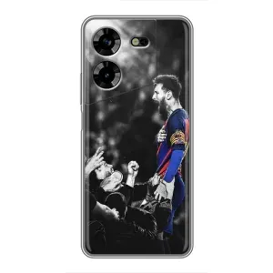 Чехлы Месси для Tecno POVA 5 (LG7n) (AlphaPrint)