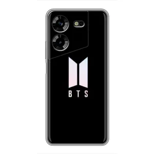Чехол с принтом «Лого BTS» для TECNO POVA 5 (LG7n)