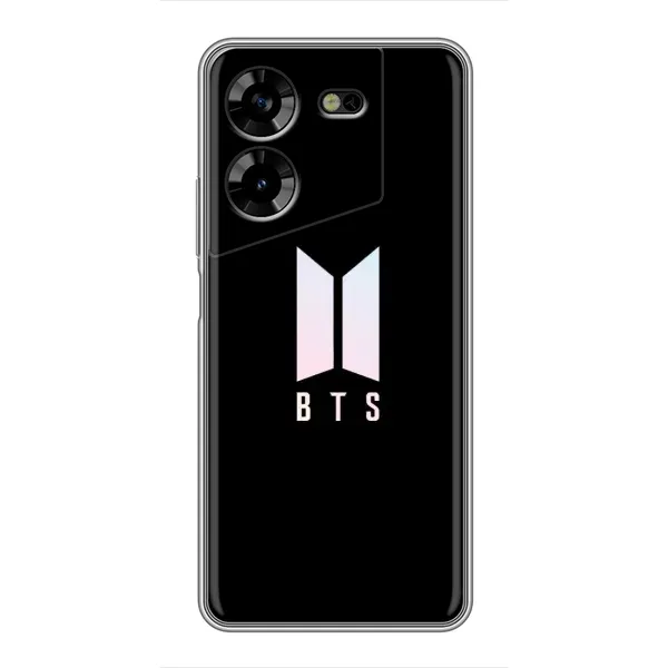 Чехол с принтом «Лого BTS» для TECNO POVA 5 (LG7n) Чехол с принтом «Лого BTS» для TECNO POVA 5 (LG7n)
