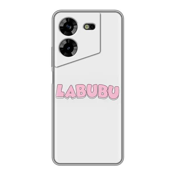 Чохол з принтом «Лого Лабубу» для TECNO POVA 5 (LG7n)