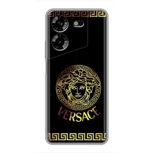Чехлы VERSACE для Техно ПОВА 5 (PREMIUMPrint) (Logo Versace)