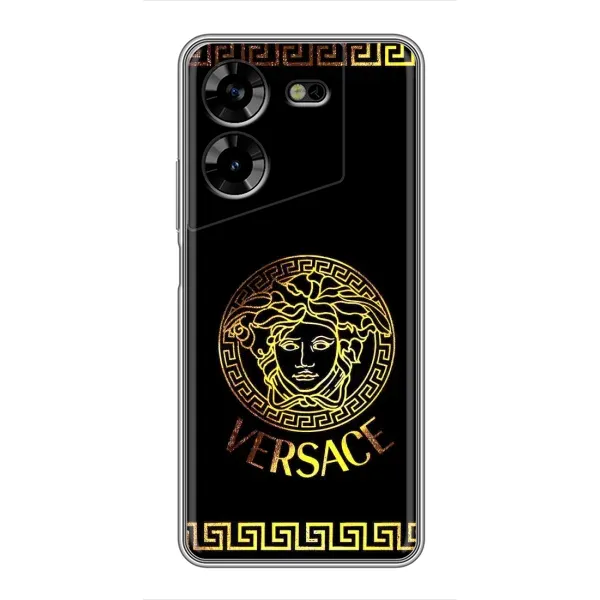 Чехол с принтом «Logo Versace» для TECNO POVA 5 (LG7n)