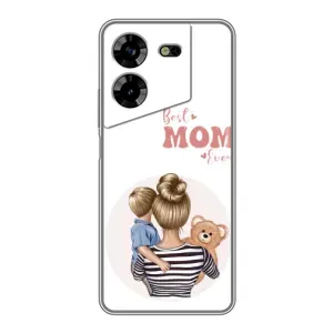 Чехлы для мамы на Tecno POVA 5 (LG7n) (Мама и сын)