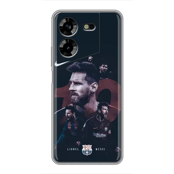 Чехол с принтом «Месси 10» для TECNO POVA 5 (LG7n)