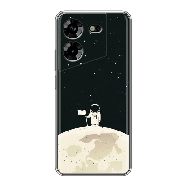 Чехол с принтом «На луне» для TECNO POVA 5 (LG7n)