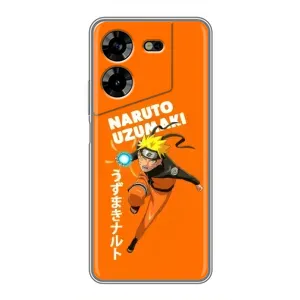 Naruto Anime Чехлы для Техно ПОВА 5 (AlphaPrint) (Наруто узумаки)