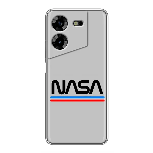 Чехол с принтом «NASA» для TECNO POVA 5 (LG7n)