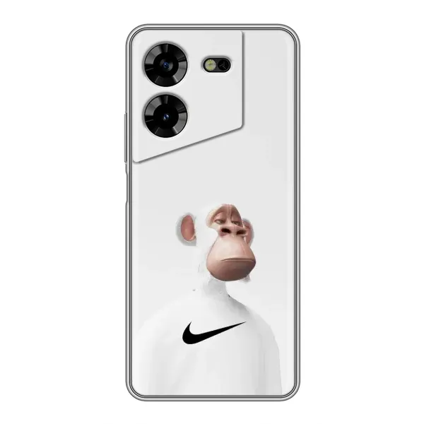 Чехол с принтом «обезьяна NFT Nike» для TECNO POVA 5 (LG7n)