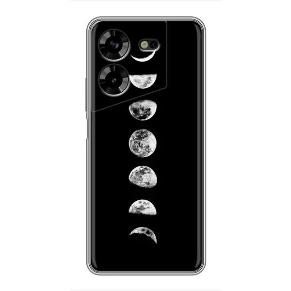 Чехол с принтом «Планеты» для TECNO POVA 5 (LG7n)