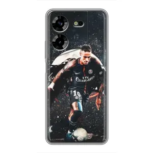 Чехол Неймар для Tecno POVA 5 (LG7n) (AlphaPrint) (PSG Neymar)