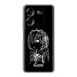 Чехлы Персонажи Аниме Наруто для Tecno POVA 5 (LG7n) (AlphaPrint) (Re: Zero)