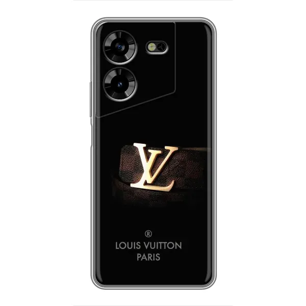 Чехол с принтом «ремешок LV» для TECNO POVA 5 (LG7n)