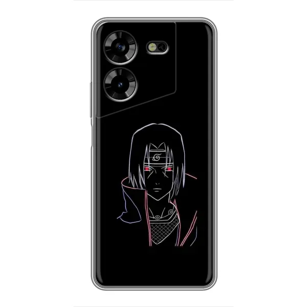 Чохол з принтом «силует Ітачі» для TECNO POVA 5 (LG7n)