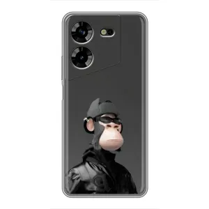 Чохли з Мавпами NFT для Tecno POVA 5 (LG7n) (AlphaPrint) (стильна мавпа NFT)