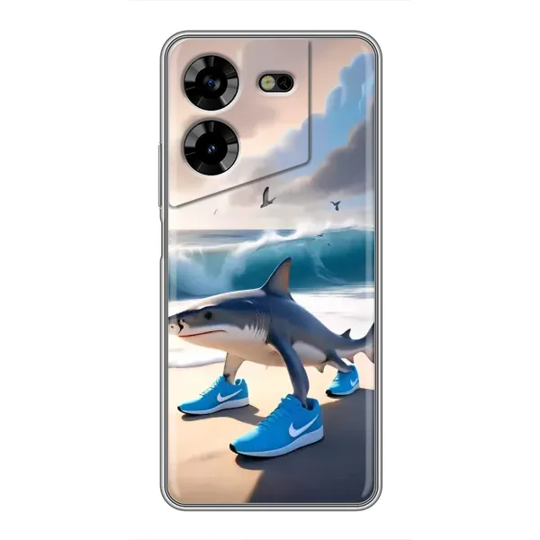 Чохол з принтом «Тралалело тралала» для TECNO POVA 5 (LG7n)