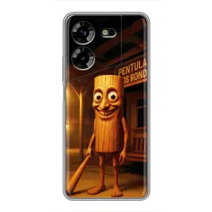 Чехол с мемом Тралалело тралала на Tecno POVA 5 (LG7n) (Тунг тунг сахур)
