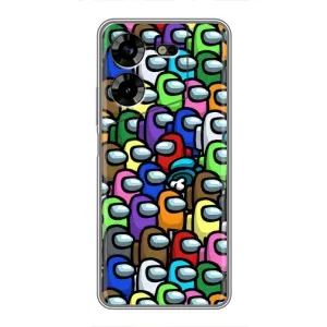 Чехол Амонг Ас для Tecno POVA 5 (LG7n) (AlphaPrint) (Убит)