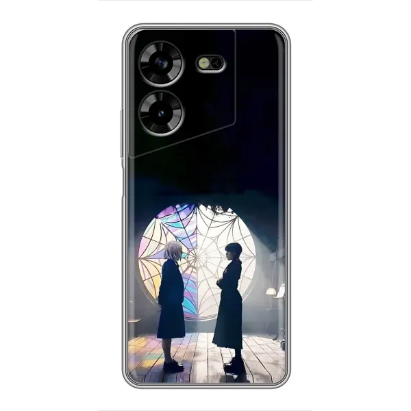 Чехол с принтом «Уэнздей и Инид» для TECNO POVA 5 (LG7n)