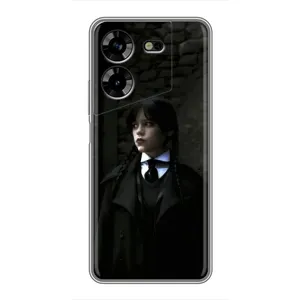 Чохол з дизайном Венздей 2 на Tecno POVA 5 (LG7n) (Темний стиль Венздей)