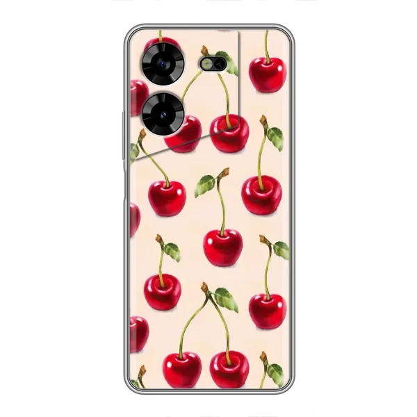 Чехол с принтом «Вишня» для TECNO POVA 5 (LG7n) Чехол с принтом «Вишня» для TECNO POVA 5 (LG7n)