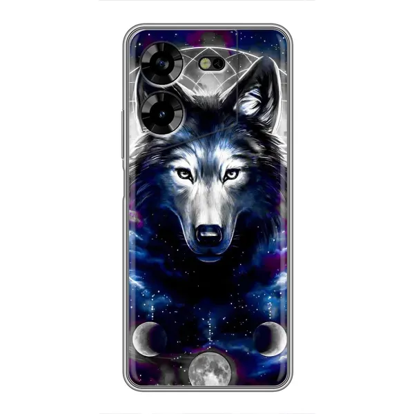 Чохол з принтом «Вовк» для TECNO POVA 5 (LG7n)