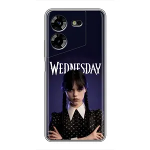Чохли Венсдей на Tecno POVA 5 (LG7n) Уенсдей (AlphaPrint) (Wednesday)