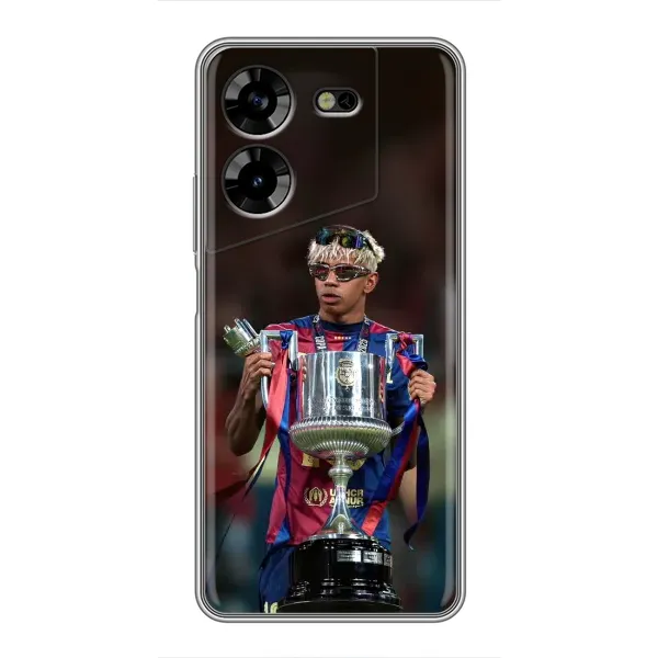 Чехол с принтом «Ямаль с кубком» для TECNO POVA 5 (LG7n)