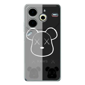 Чохли для Tecno Pova 6 Neo 5G - Bearbrick Louis Vuitton (PREMIUMPrint) (БеарБрік очі)