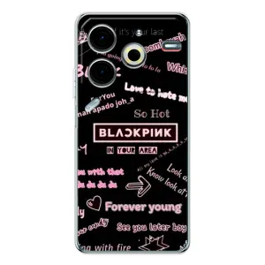 Чохол з музикальним гуртом для Tecno Pova 6 Neo 5G (BLACKPINK)