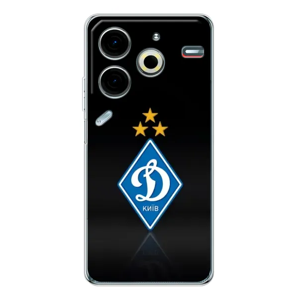 Чехол с принтом «Динамо Киев» для TECNO Pova 6 Neo 5G