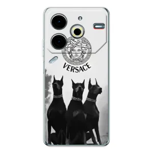 Чохли VERSACE для Пова 6 Нео 5Джі (PREMIUMPrint) (Доберман Версаче)