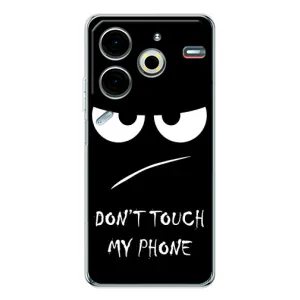 Чохол з принтом «Dont Touch» для TECNO Pova 6 Neo 5G