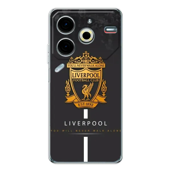 Чехол с принтом «FC Liverpool» для TECNO Pova 6 Neo 5G