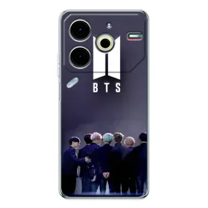 Чохол з принтом «Група BTS» для TECNO Pova 6 Neo 5G
