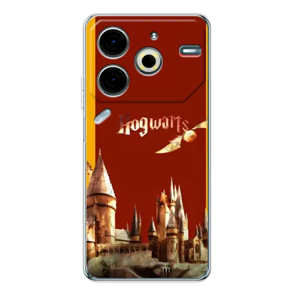 Чехол с принтом «Hogwarts» для TECNO Pova 6 Neo 5G