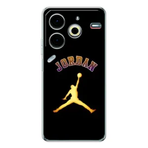 Чохли для Tecno Pova 6 Neo 5G - з картинкою JORDAN (AlphaPrint) (Jordan Gold)