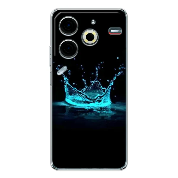 Чохол з принтом «Крапля корони» для TECNO Pova 6 Neo 5G Чохол з принтом «Крапля корони» для TECNO Pova 6 Neo 5G