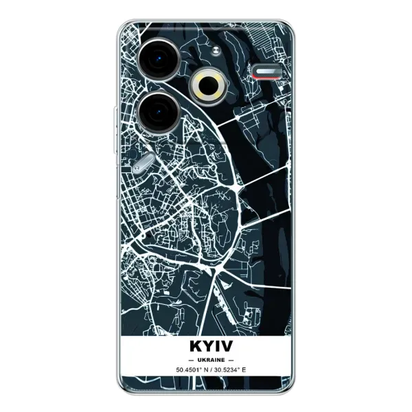 Чохол з принтом «Київ» для TECNO Pova 6 Neo 5G