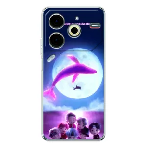 Чохол з принтом «КИТ BTS» для TECNO Pova 6 Neo 5G