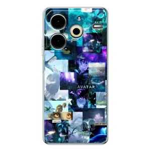 Чехол с принтом «коллаж Аватар» для TECNO Pova 6 Neo 5G