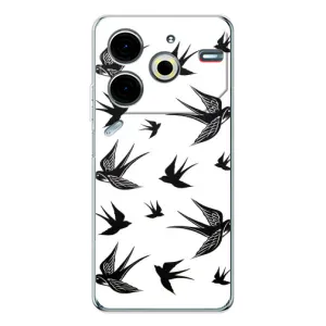 Чехол с птицами на Tecno Pova 6 Neo 5G (VPrint)