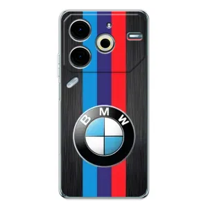Чохол для Пова 6 Нео 5Джі - з принтом БМВ (AlphaPrint) (Лого BMW)