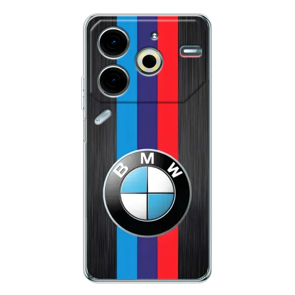 Чохол з принтом «Лого BMW» для TECNO Pova 6 Neo 5G